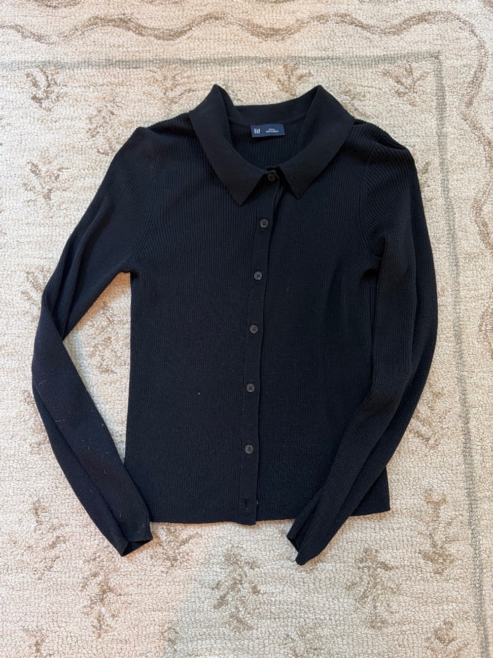 Gap Knit Ribbed Cardigan, Small